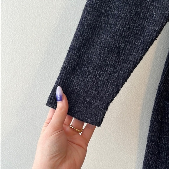 GOOD Clothing South Africa Ribbed Knee-Length Bubble Hem Sweater Dress Navy Blue - Picture 6 of 12